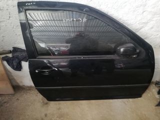 Πόρτα Συνοδηγού για Volkswagen Golf 4 Τρίθυρου . Μαύρο