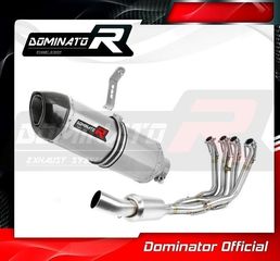 Dominator Ολόσωμη Εξάτμιση HP1 S.Steel/Carbon End BMW S 1000 RR 2009 - 2011(Με Θάλαμο Διαστολής) Με Σιγαστήρα