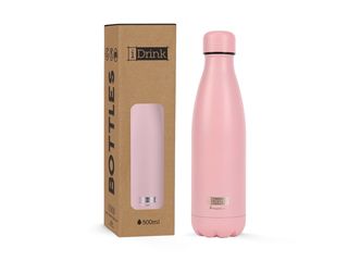 Μπουκάλι θερμός i drink id0015 therm bottle 500ml pas.pink