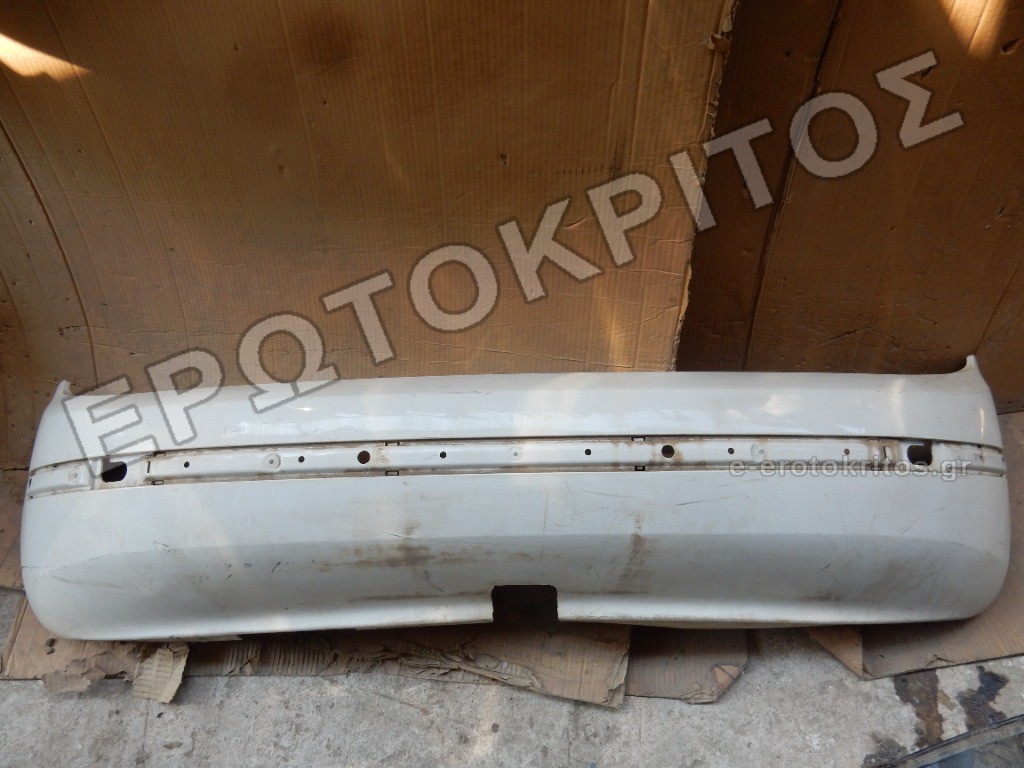 ΠΡΟΦΥΛΑΚΤΗΡΑΣ ΠΙΣΩ 6Y6807421 (SKODA FABIA 1999-2007) ΛΕΥΚΟΣ ΜΕΤΑΧΕΙΡΙΣΜΕΝΟΣ ΓΝΗΣΙΟΣ