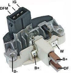 GA036 - Gauss Αυτόματος Δυναμού τύπου Bosch 14V Bmw, VW