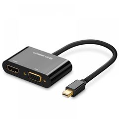 Ugreen HDMI / VGA - mini DisplayPort adapter 4K@30 Hz Full HD 1080p black (MD108 10439)