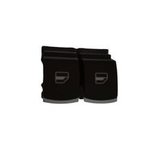 Διακόπτης παραθύρων νικελ διπλός vw golf v , caddy, jetta -thumb-1