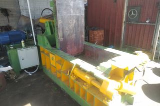 ΠΡΕΣΣΑ  ΓΙΑ ΠΑΛΙΟΣΙΔΕΡΑ  ΚΑΙ ΜΕΤΑΛΛΑ///SCRAP METAL BALLER MACHINE-thumb-9