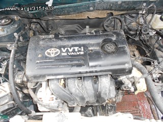 TOYOTA COROLLA 1.4 CC MONTEΛΟ ΤΟΥ 2001-2008 !!! ΠΕΡΙΛΑΜΒΑΝΕΙ ΓΙΑ ΑΝΤΑΛΛΑΚΤΙΚΑ ΜΟΤΕΡ( 4ZZ) ΣΑΖΜΑΝ, ΑΚΡΑ, ΚΡΕΜΑΓΙΕΡΑ, ΗΜΙΑΞΟΝΙΑ, ΨΥΓΕΙΑ Κ.Α..