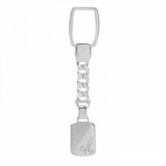 Κλειδοθήκη Ασημένια ΑΓΚΥΡΑ Ασήμι 925 επιπλατινωμένο