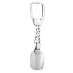 Κλειδοθήκη Ασημένια ΟΒΑΛ ΠΛΑΚΑ 19 Ασήμι 925 επιπλατινωμένο