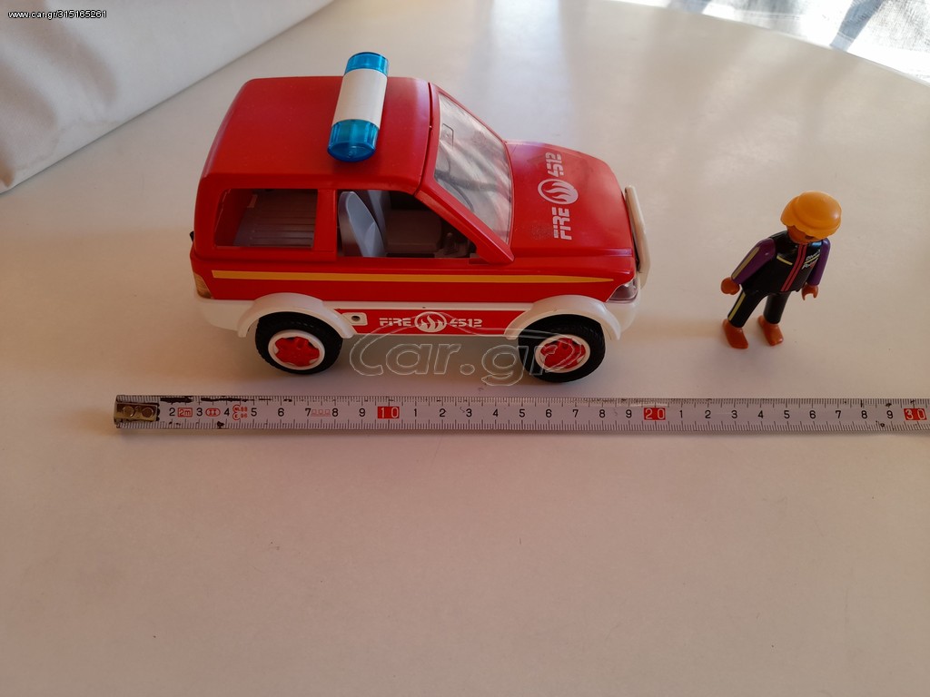 playmobil πυροσβεστικο οχημα δασοπροστασιας