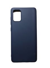 Θήκη Samsung Galaxy A71 Σιλικόνης TPU Ματ - 5080 - Μπλε - OEM