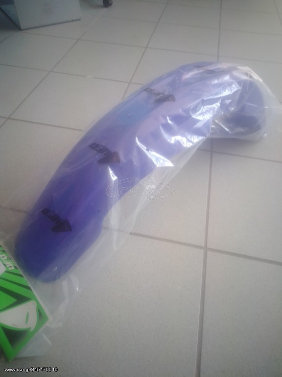 Καινουργιο φτερο ΕΜΠΡΟΣ χρωματος ΜΠΛΕ UFO για YAMAHA  ΥΖ 125 & ΥΖ 250 mont.2000-2005