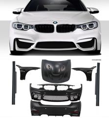 BODY KIT BMW 4 Series F32 F33 (2013-02.2017) M4 Design with Hood Bonnet and Front Fenders