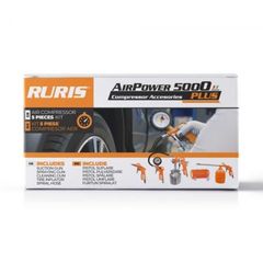 ΕΞΑΡΤΗΜΑΤΑ ΑΕΡΟΣΥΜΠΙΕΣΤΩΝ AIR POWER 5000 PLUS KIT RURIS