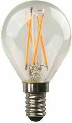 Λάμπα LED EUROLAMP Σφαιρική Crossed Filament 6.5W E14 4000K 220-240V 147-78212
