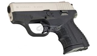 ZORAKI M2906 SATIN 9mm Πιστόλι αντίγραφο starter pistol-ισχυρού κρότου Σηματοδοσίας