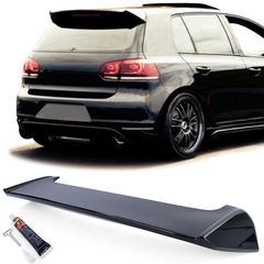 Πίσω αεροτομή αεροτομή οροφής μαύρο γυαλιστερό για VW Golf 6 GTI sedan 09-13 πίσω σπόιλερ σπορ spoiler sport  - Spoiler