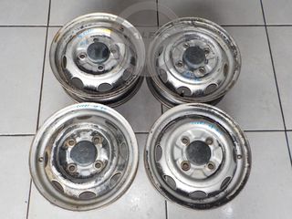 DAIHATSU CUORE (L501) '96 800cc 6V (5Θ) ΖΑΝΤΕΣ ΣΙΔΕΡΕΝΙΕΣ 12'' (4 ΤΕΜΑΧΙΑ) ΚΑΙ ΡΕΖΕΡΒΑ