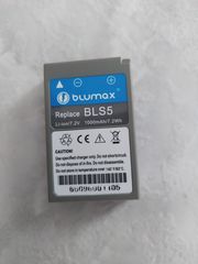 Μπαταρία για Olympus Blumax BLS-5 BLS5 BLS-50 Replacement 1000mAh 7.4V Battery Power Pack for Olympus Pen Series E-PM2 E-PL6 Stylus 1 E-M10