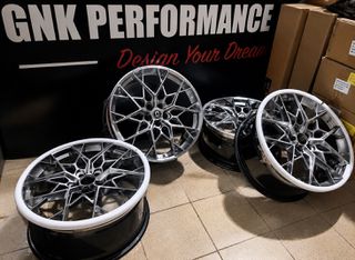 ΖΑΝΤΕΣ HRE FF10 Silver 21x9.5 Concave Wheels Rims Fits