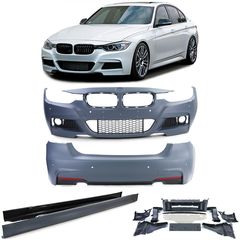 FULL BODY KIT  αμαξώματος μπροστινές μασπιε+ 2  προφυλακτήρες για BMW 3-series F30 Limo 11-15