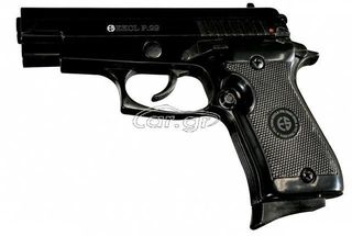 EKOL P29 BLACK 9mm Πιστόλι αντίγραφο starter pistol-ισχυρού κρότου Σηματοδοσίας