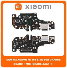 OEM Xiaomi Mi 10T Lite 5G, Mi10T Lite 5G (M2007J17G) Redmi Note 9 Pro 5G Note9 Pro 5G (M2007J17C) Καλωδιοταινία Φόρτισης SUB Charging Board (Charge Connector Dock Flex) + Mic Μικρόφωνο