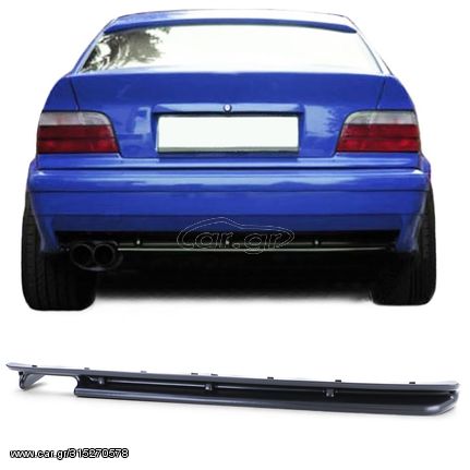 Πίσω διαχύτη μαύρο M3 LOOK BMW 3-series E36 90-99 Diffuser Πίσω Προφυλακτήρα διάχυτης Σπόιλέρ