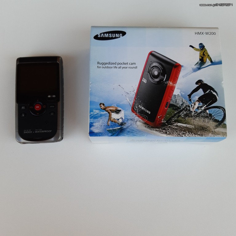 Samsung HMX W200 Αδιάβροχη 