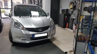 HONDA JAZZ OEM IQ  AN X1371 GPS 10in ANDROID 10 & extra πίσω κάμερα 