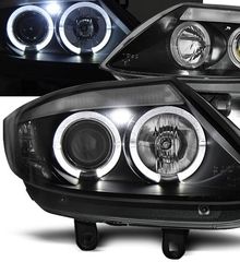 ΦΑΝΑΡΙΑ ΕΜΠΡΟΣ Headlights BMW Z4 Roadster/Coupe 03-09 Angel eyes 
