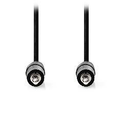 Καλώδιο ήχου 3,5mm αρσενικό Stereo - 3,5mm αρσενικό Stereo 1.50m κατάλληλο για σύνδεση μιας συσκευής σε ηχοσύστημα ή ενισχυτή