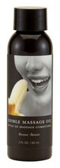 Earthly Body Edible Massage Oil Banana Transparent 60ml