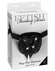 Μαύρη ζώνη strap-on Fetish Fantasy Stay-Put Harness