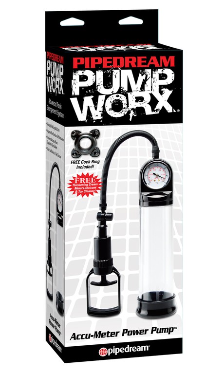 Τρόμπα Πέους Pipedream Accu Meter Power Pump