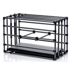 Kennel Adjustable Bondage Cage-thumb-1