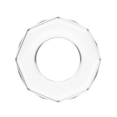Δαχτυλίδι Πέους Power Plus Octagon Cock Ring (Διάφανο) - Lovetoy