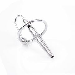Hollow Penisplug with Glansring - 28 mm-thumb-1
