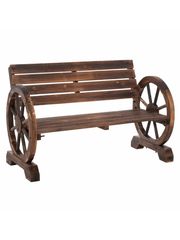 ΠΑΓΚΑΚΙ ΞΥΛΙΝΟ ΚΑΡΥΔΙ HM5761 114x58x73Υ εκ.