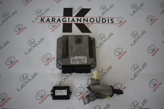 Toyota Yaris set κλειδιά με κωδικό 89661-0DG50