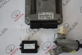 Toyota Yaris set κλειδιά με κωδικό 89661-0DG50-thumb-1