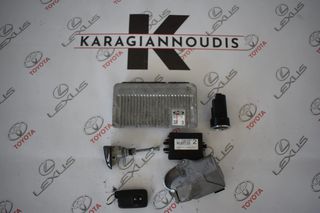 Toyota Yaris set κλειδιά με κωδικό 89661-0DF30