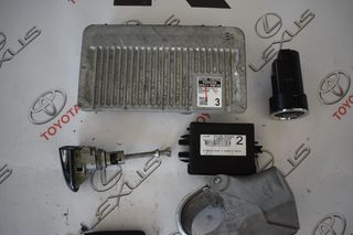 Toyota Yaris set κλειδιά με κωδικό 89661-0DF30-thumb-1