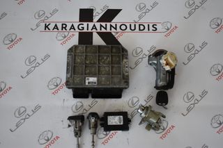 Toyota Yaris κλειδιά με κωδικό 89661-0D310