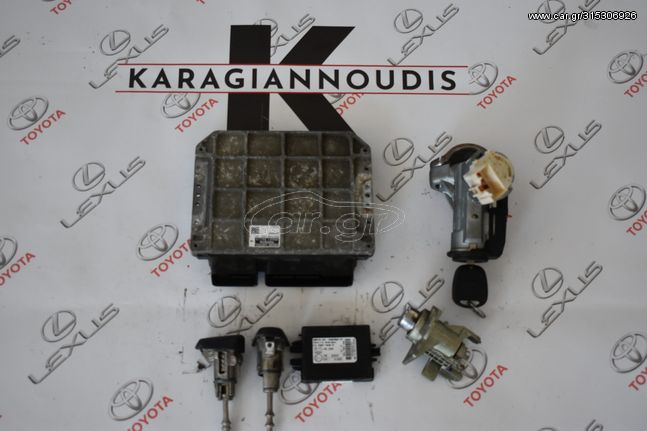 Toyota Yaris κλειδιά με κωδικό 89661-0D310