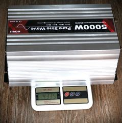 5000W peak > 12V > 220V Inverter Βαρέως τύπου  καθαρού ημιτονιου 