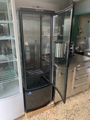 INOXWEB 2027-Βιτρίνα ψυχόμενη επιδαπέδια 235L Μαύρη 52x49x169 εκ MAX-09400816-thumb-2