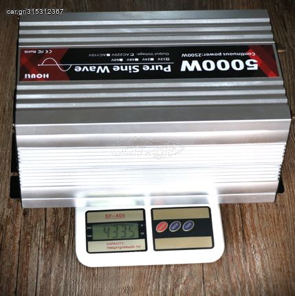 5000W > 12V > 220V Inverter Βαρέως τύπου Μεγάλης ισχύος καθαρού ημιτονίου