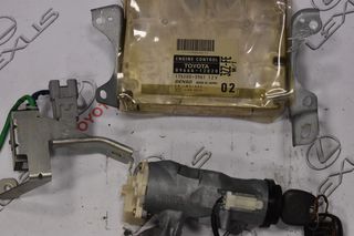 Toyota Crorolla ZZE111 set κλειδιά με κωδικό 89661-12020-thumb-1