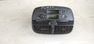 Ραδιοκασετόφωνο και κεντρικοί αεραγωγοί από Fiat Punto II (188) 1999-2004