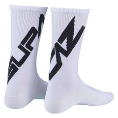 Αθλητικές Κάλτσες Supacaz Supasox Twisted Λευκό/Μαύρο