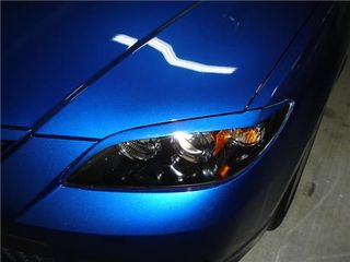 Φρυδάκια φαναριών για Mazda 3 (2009+) - μαύρα